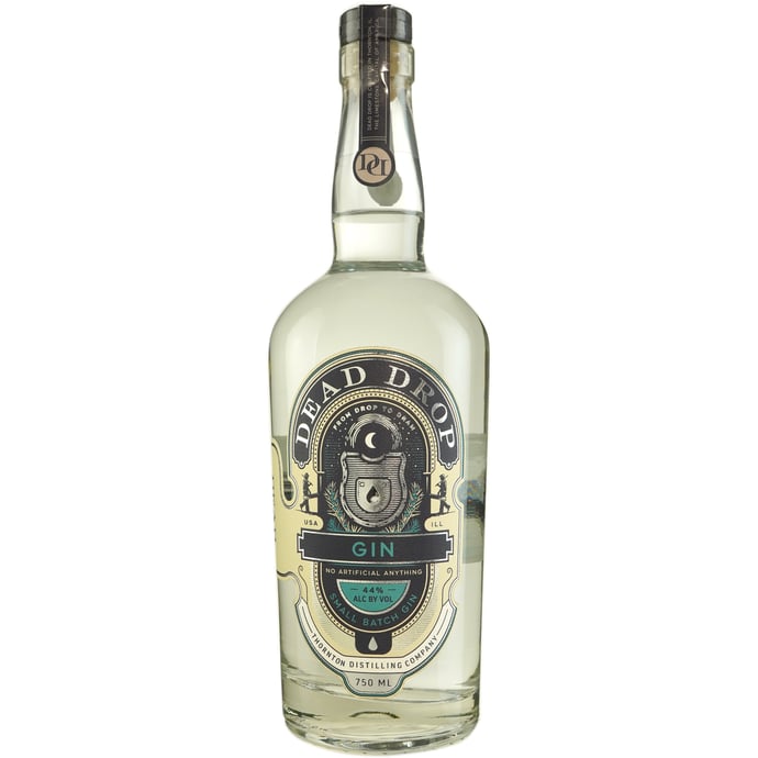 Thornton Distilling Dead Drop Small Batch Gin Kosher for Passover