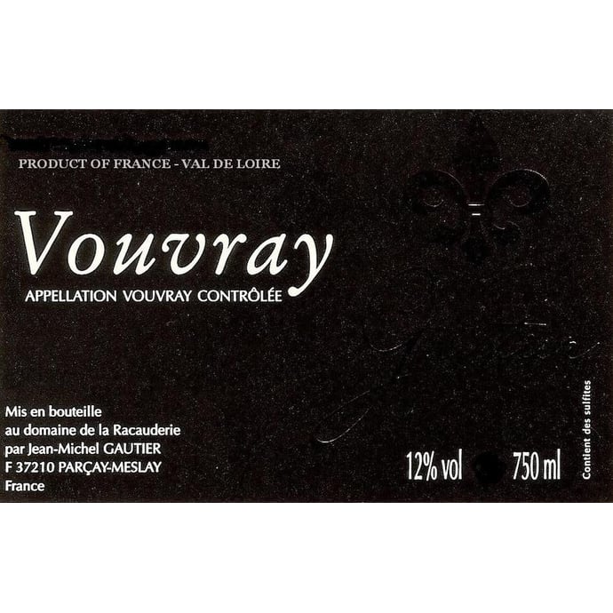 Domaine Gautier Vouvray Sec 2020