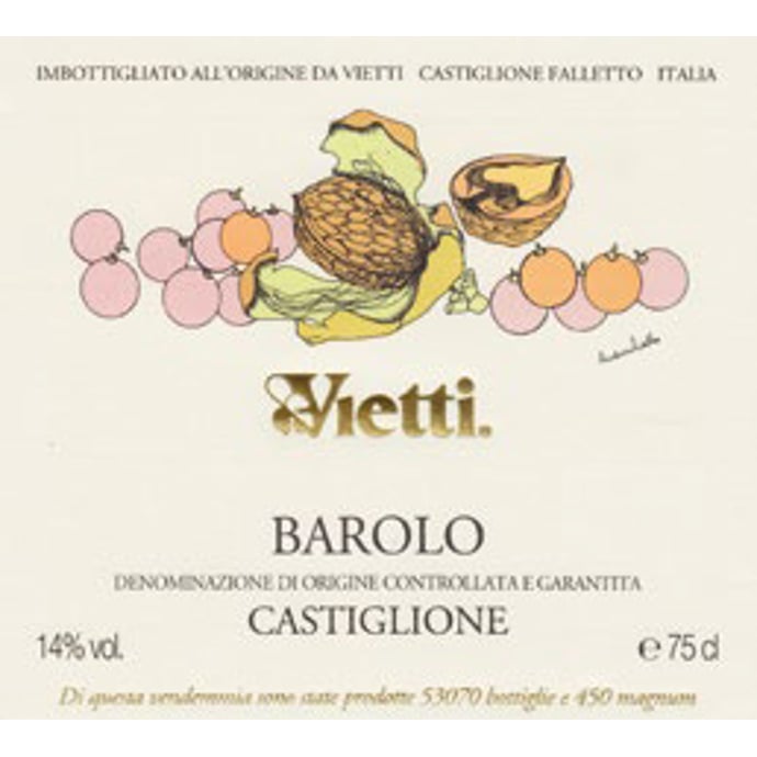Vietti Barolo Castiglione 2018 Half Bottle
