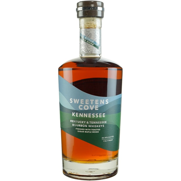 Sweetens Cove Kennessee KY & TN Bourbon Finished with Toasted Sugar Maple Wood
