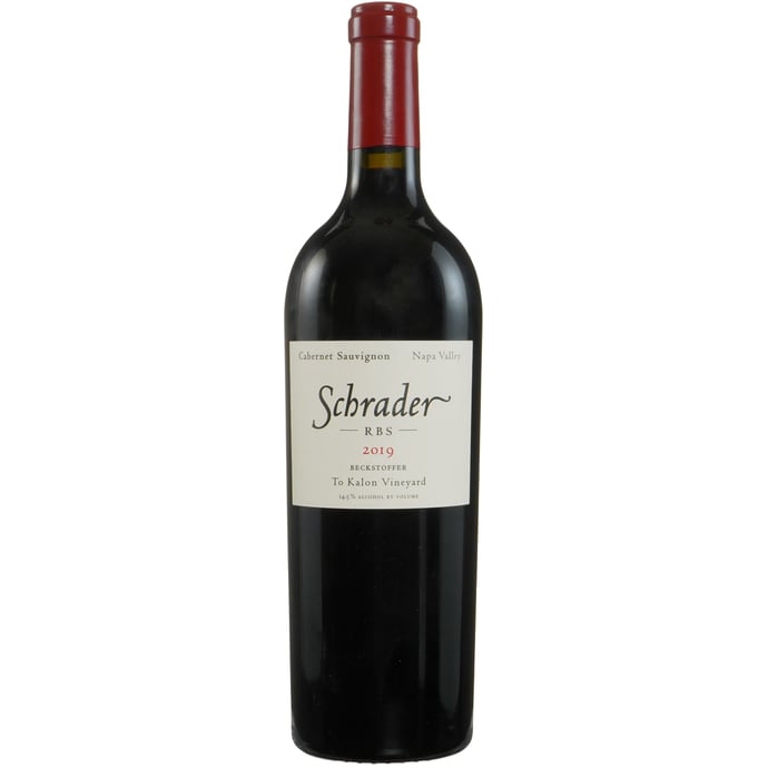 Schrader Cellars Cabernet Sauvignon RBS Beckstoffer To Kalon Vineyard 2019
