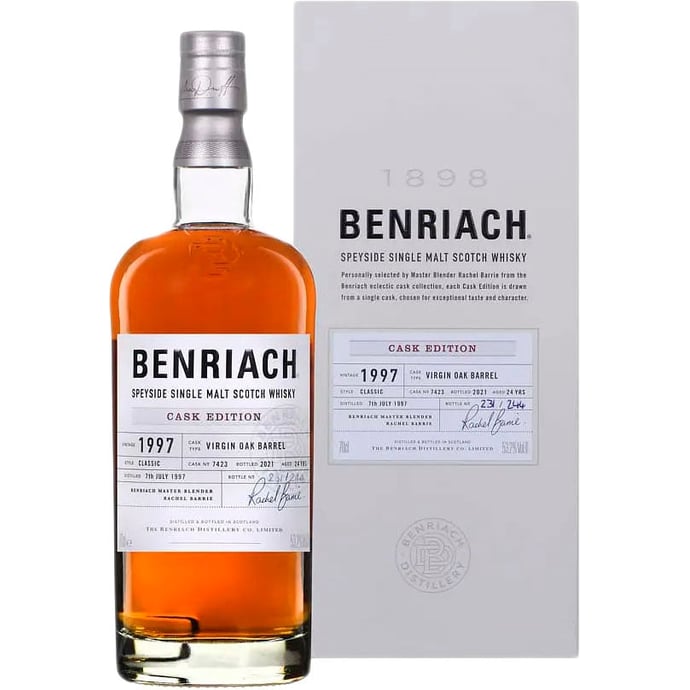 la Maison du Whisky Artist Series BenRiach 24 year old Cask Strength 1997