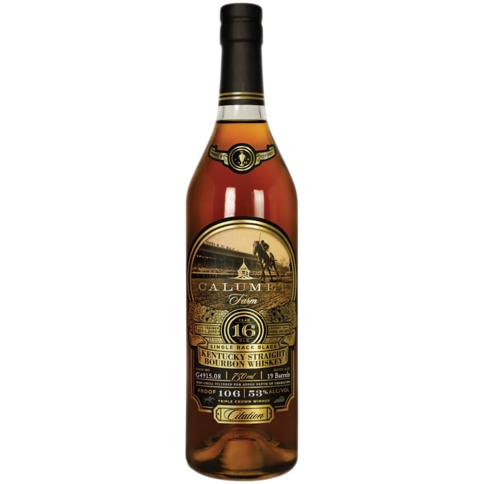 Calumet Farm 16 year old Kentucky Straight Bourbon