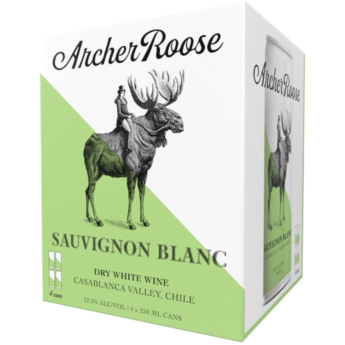 Archer Roose Sauvignon Blanc 4 Pack Can