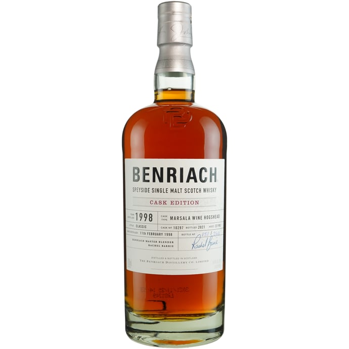 BenRiach Cask Edition 23 year old Marsala Hogshead # 10297 1998