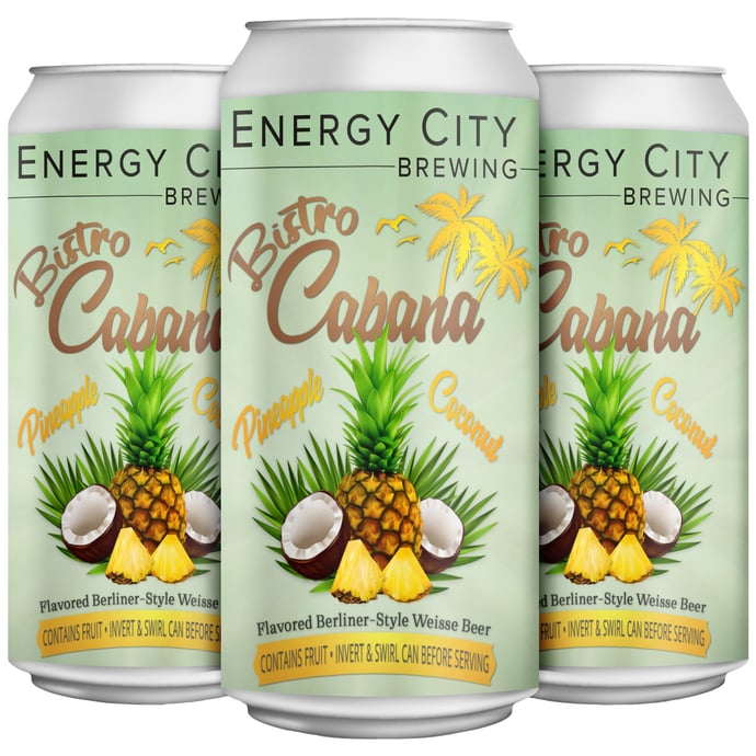 Energy City Bistro Cabana Pineapple Coconut
