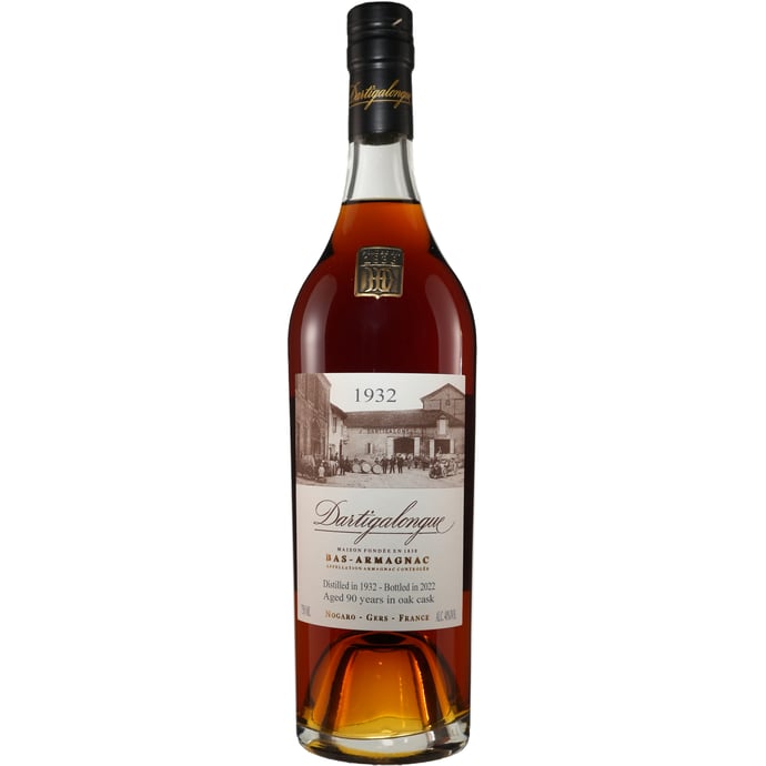 Dartigalongue 90 year old Vintage Armagnac 1932
