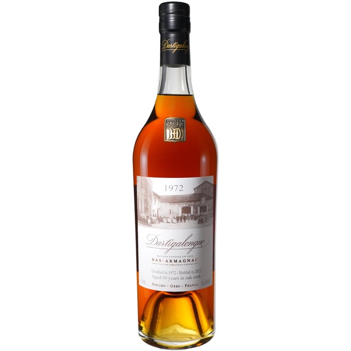 Dartigalongue 50 year old Vintage Armagnac 1972