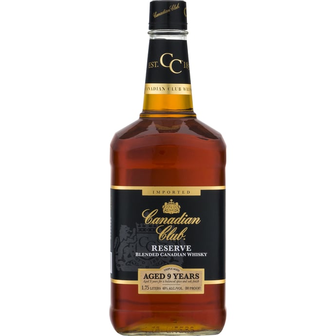 Canadian Club Reserve 9 Year Old Canadian Whisky