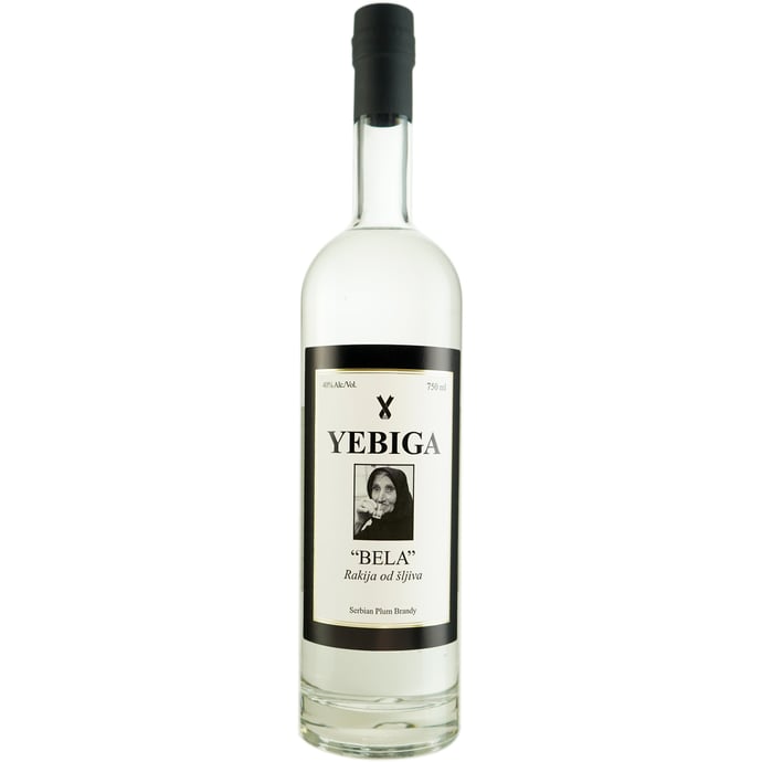 Yebiga Bela Rakija od Sljiva Serbian Plum Brandy