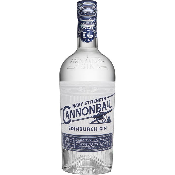 Edinburgh Cannonball Navy Strength Gin