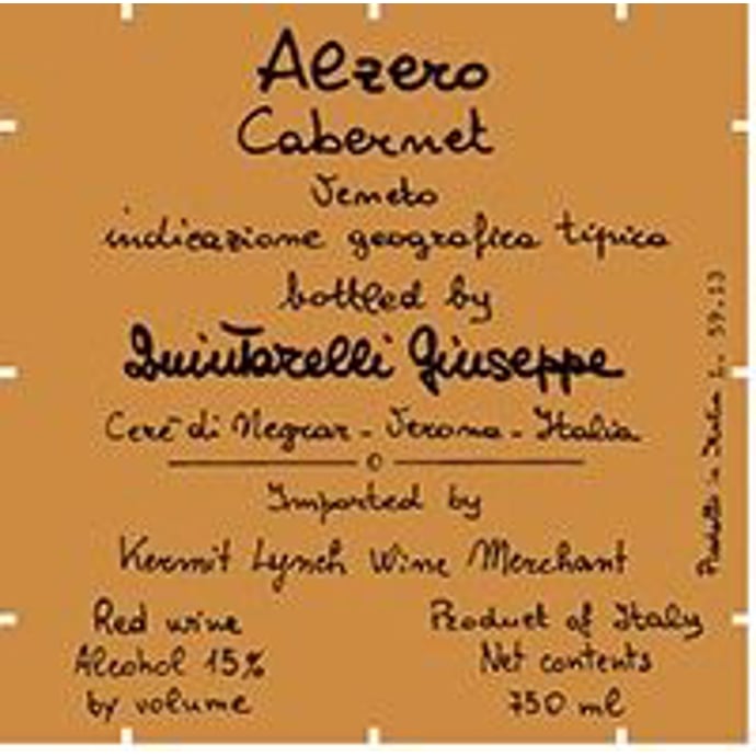 Giuseppi Quintarelli Alzero Cabernet 2012