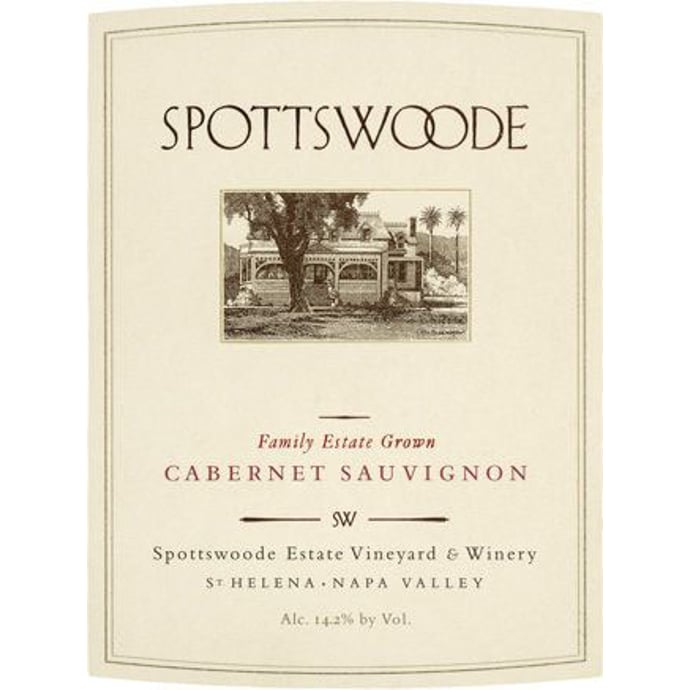 Spottswoode Estate Cabernet Sauvignon 2019