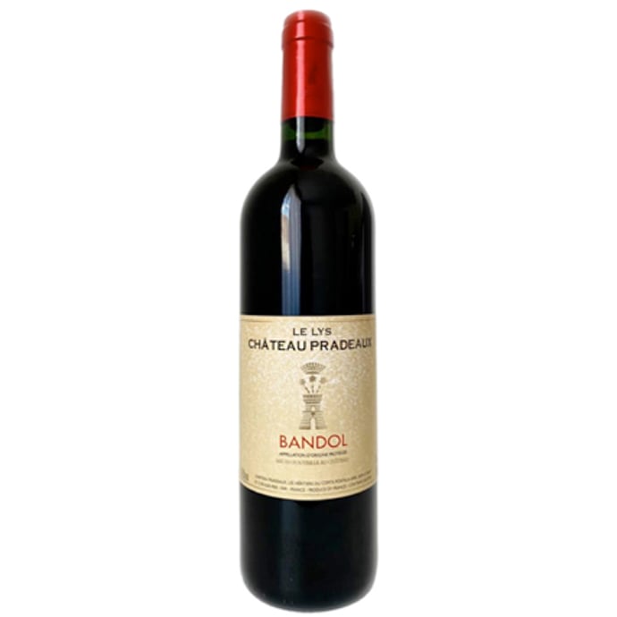 Chateau Pradeaux Bandol Rouge Le Lys 2017