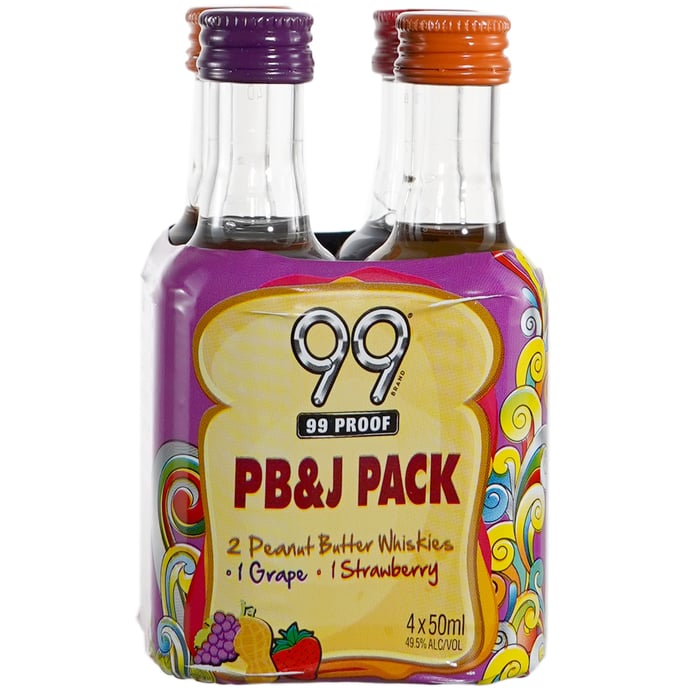 99 Schnapps PB & J 4 Pack