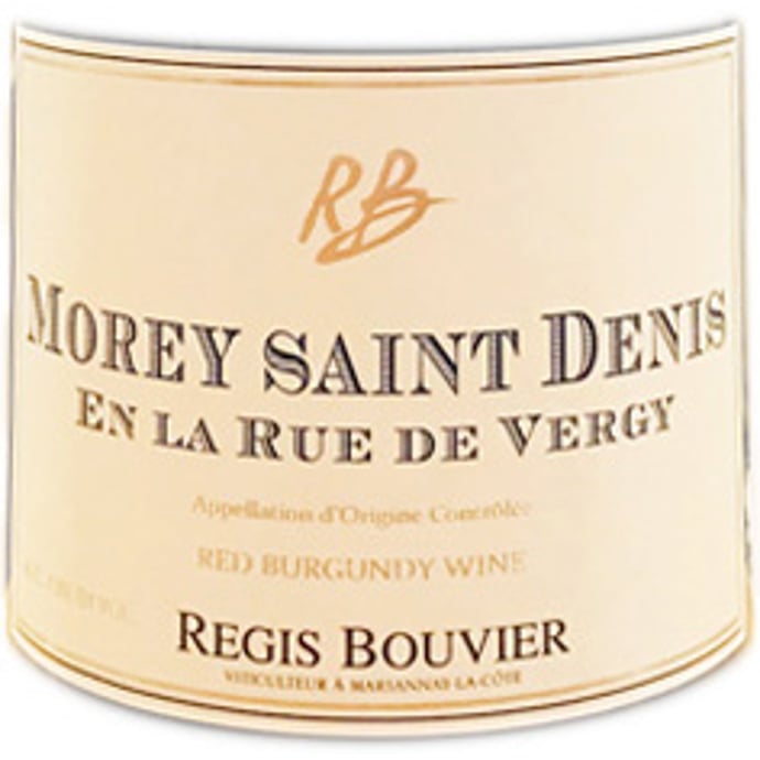 Regis Bouvier Morey Saint Denis En La Rue de Vergy 2019