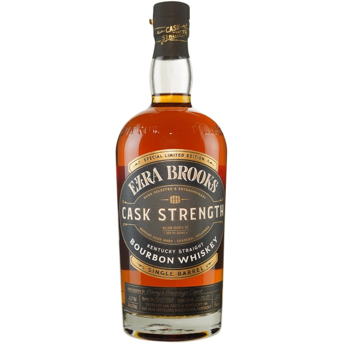 Ezra Brooks Distiller's Collection Barrel Proof Single Barrel # 7849788 Binny's Handpicked