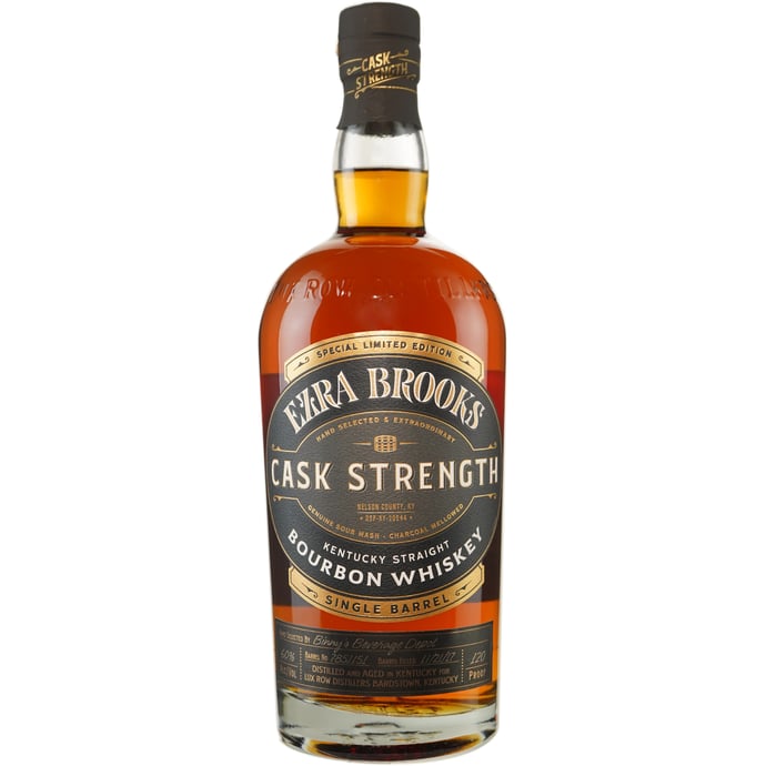 Ezra Brooks Distiller's Collection Barrel Proof Single Barrel # 7851151 Binny's Handpicked