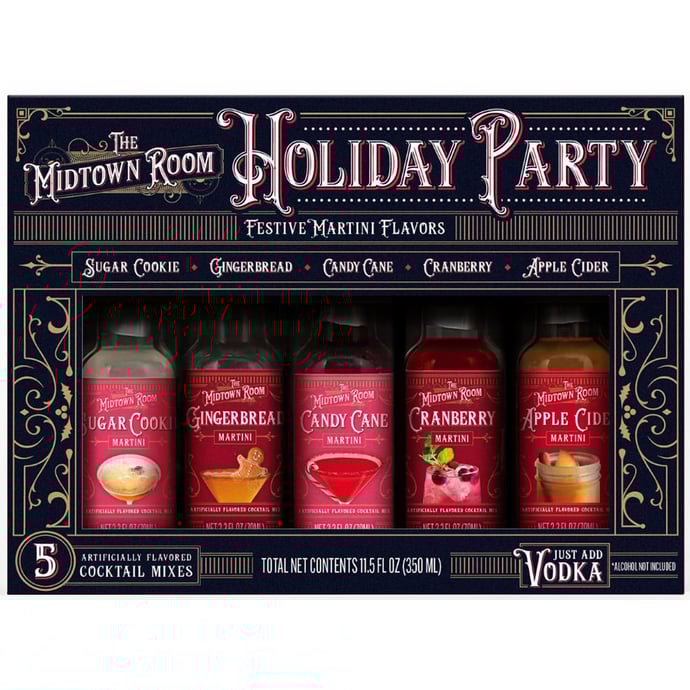 The Midtown Room Holiday Cocktail Party 5pk