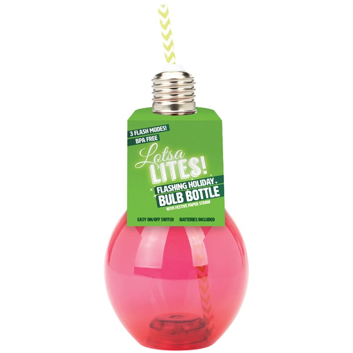 DMM Lotsa Lites Holiday Bulb Bottle