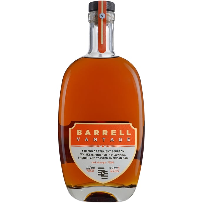 Barrell Craft Spirits Bourbon Vantage Finished in Mizunara French and Virgin Oak Barrels
