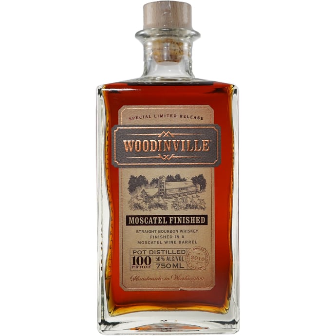 Woodinville Moscatel Cask Finished Straight Bourbon Harvest Release 2021