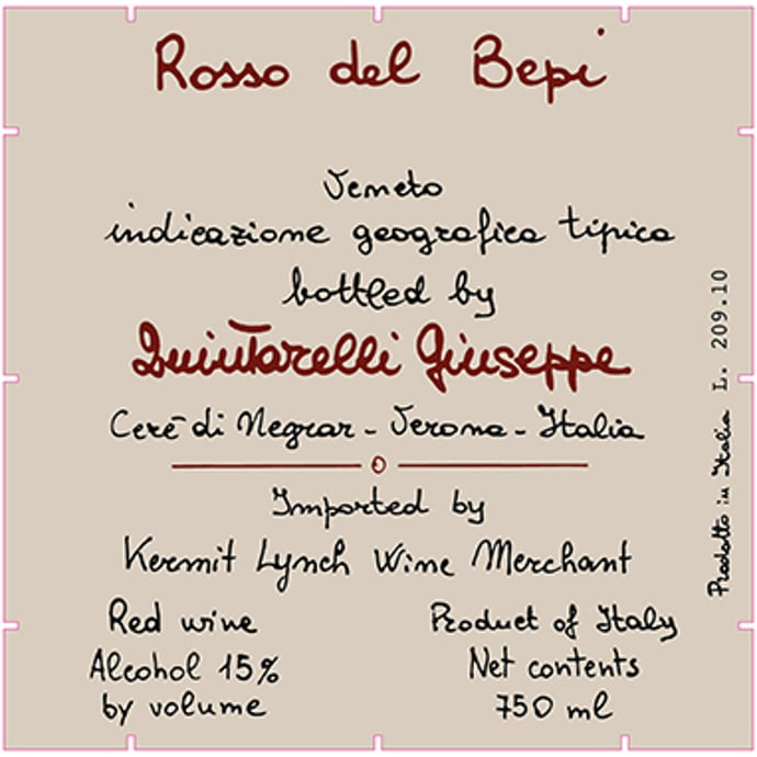 Quintarelli Rosso del Bepi 2014