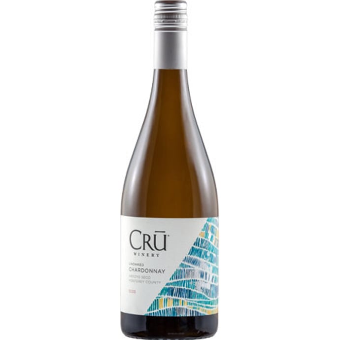 Cru Wine Company Unoaked Chardonnay Arroyo Seco 2021