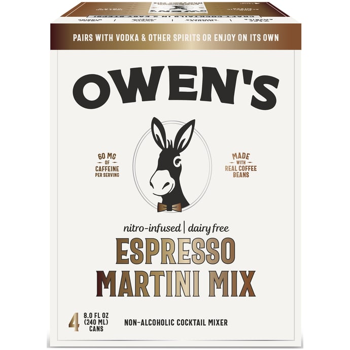 Owen's Mixers Espresso Martini 4 Pack Cans