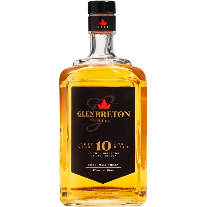 Glen Breton 10 year old Rare Canadian Single Malt Whisky