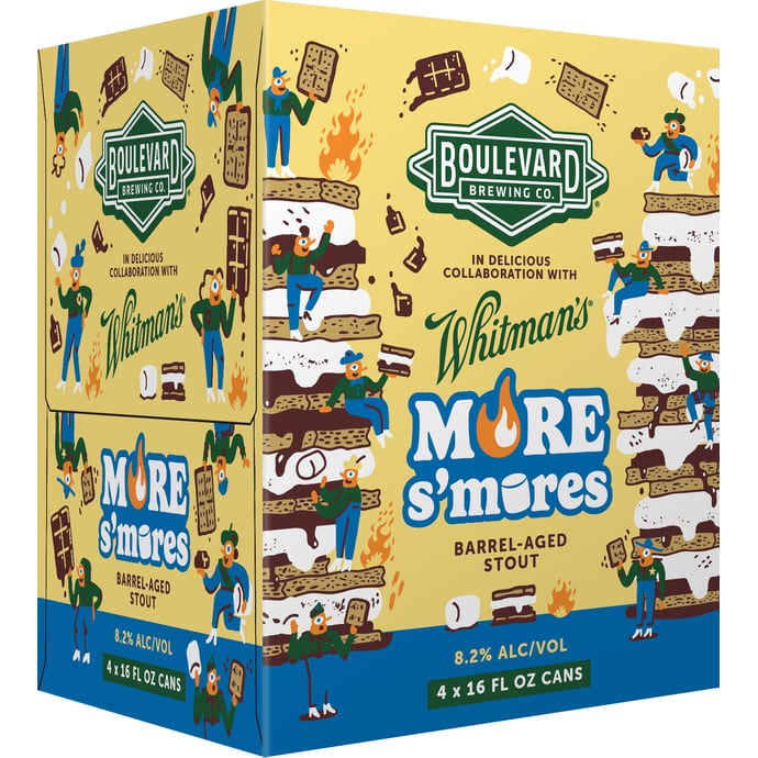 Boulevard More S'mores collaboration with Whitman's