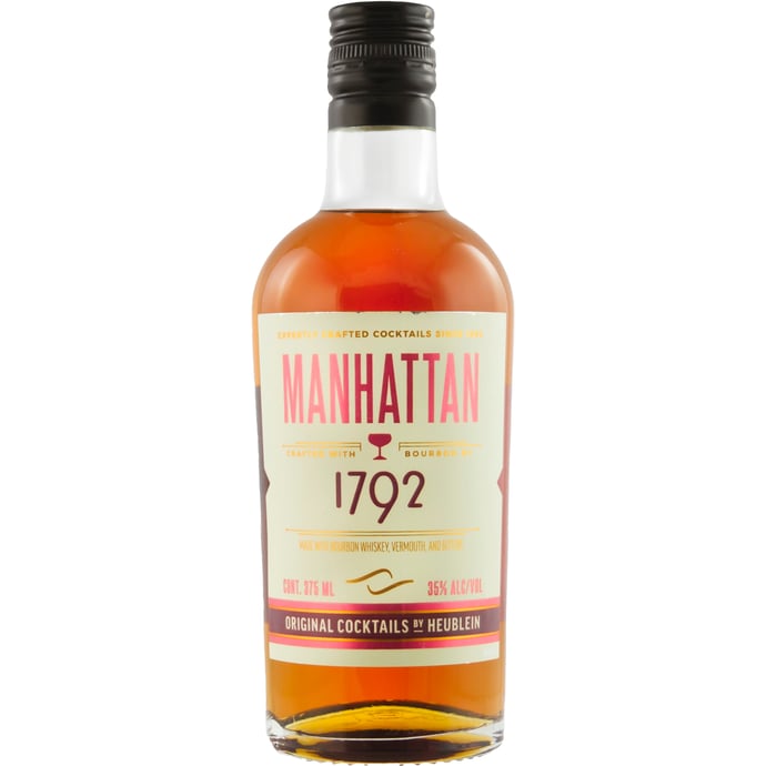 Heublein Cocktails Manhattan with 1792 Bourbon
