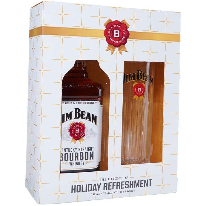 Jim Beam with Highball Glass