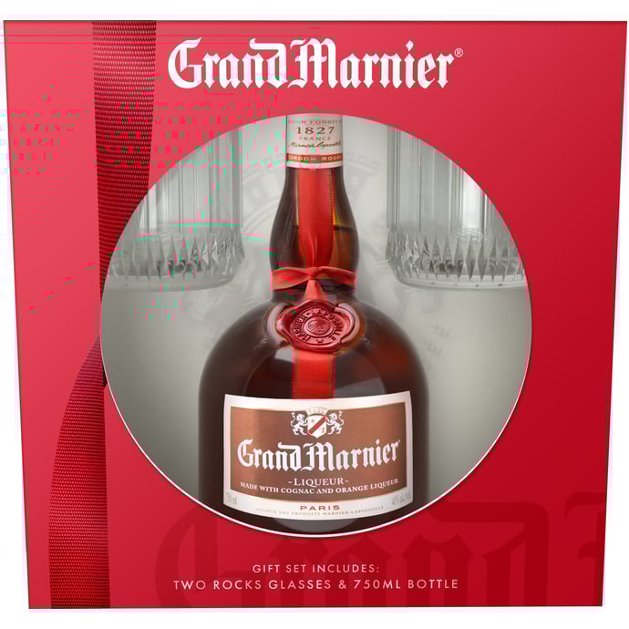 Grand Marnier Cordon Rouge with Glass