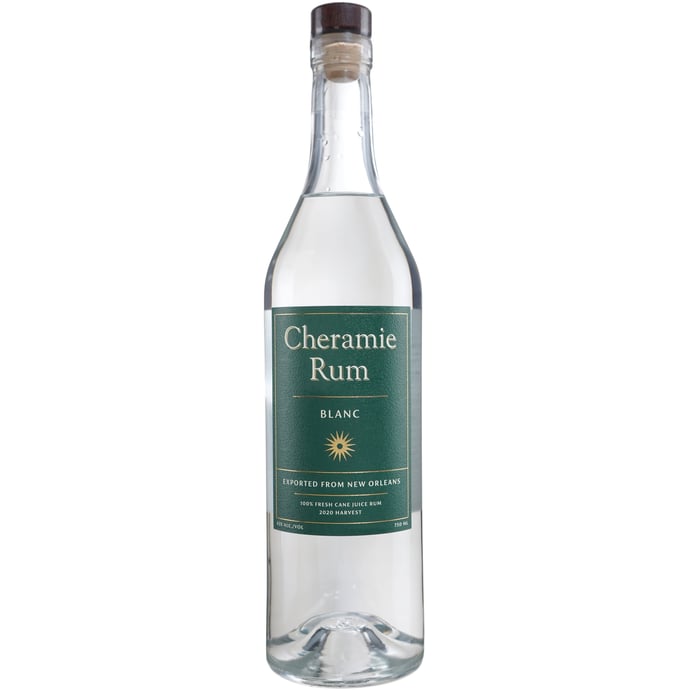 Porchjam Distilling Cheramie Blanc Rum from Fresh Pressed Cane Juice