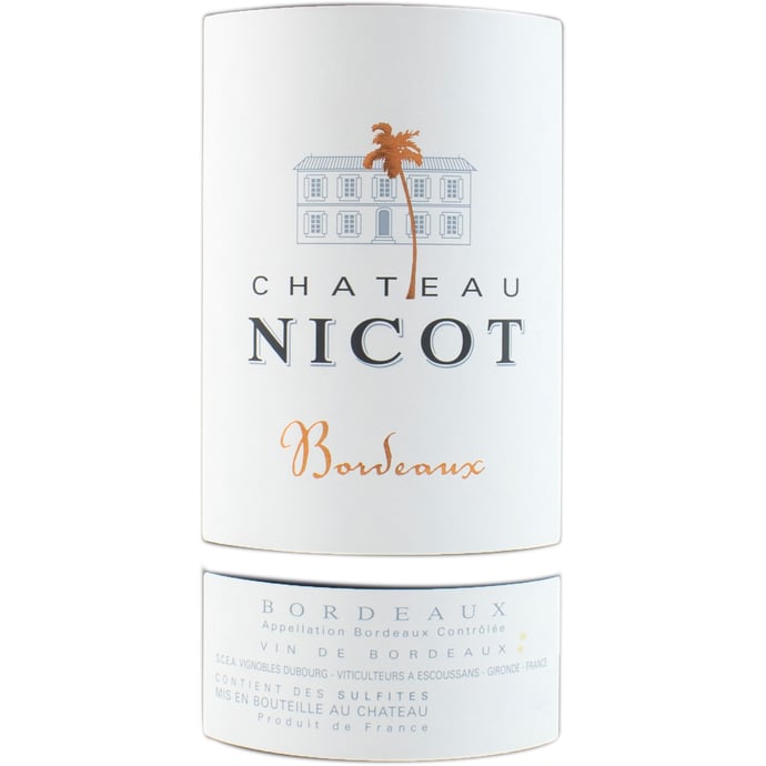 Chateau Nicot Bordeaux Rouge 2019