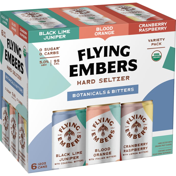 Flying Embers Botanicals & Bitters Variety Pack