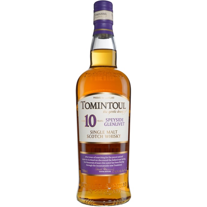 Tomintoul 10 year old Speyside Malt