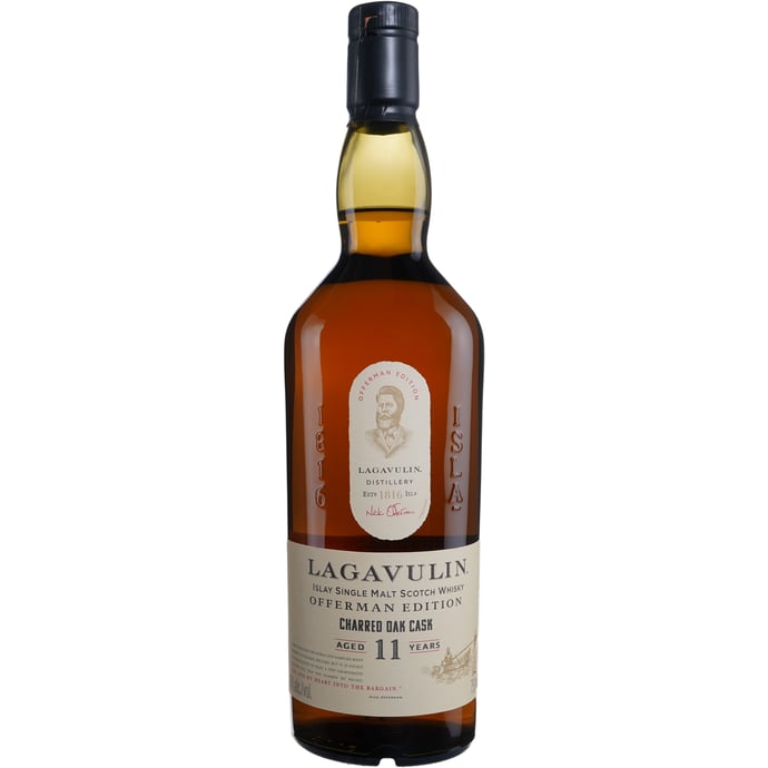 Lagavulin 11 year old Offerman Edition Finished in Charred Oak Casks Limited Release 2022