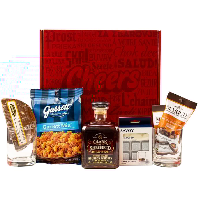 Clark & Sheffield Bottled in Bond Bourbon Gift Box