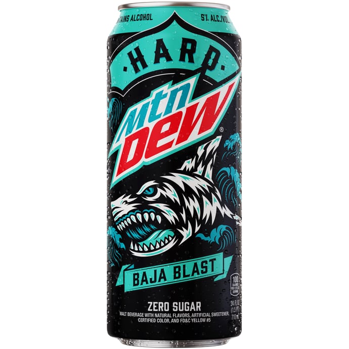 Hard Mountain Dew Baja Blast