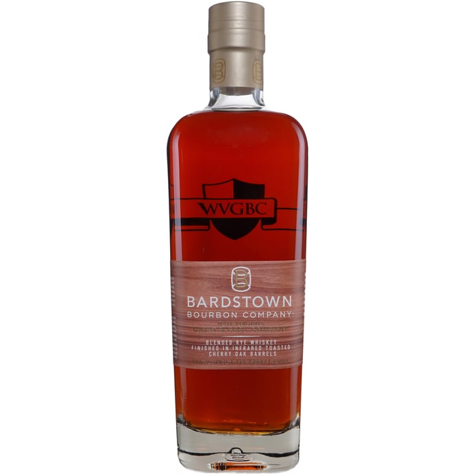Bardstown Bourbon Company Collaborative Series West Virginia Barrel Co. Infrared Toasted Cherry Barrel Finished Rye