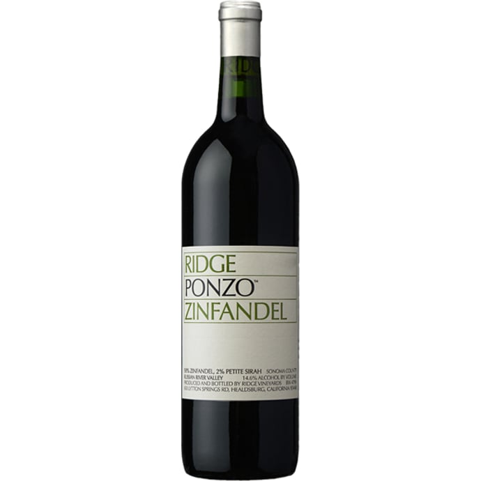 Ridge Ponzo Zinfandel 2018
