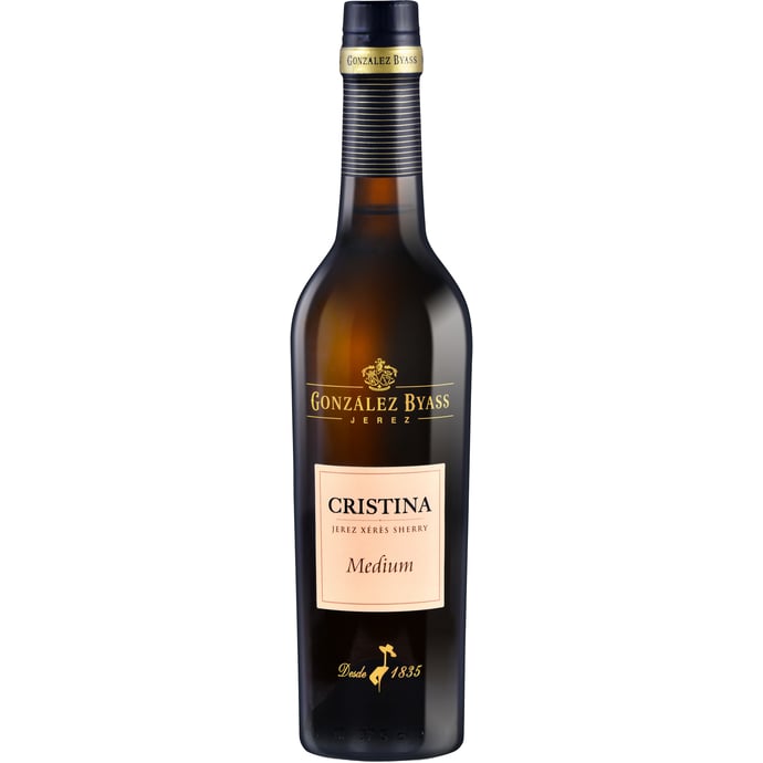 Gonzales Byass Cristina Medium Sherry Half Bottle