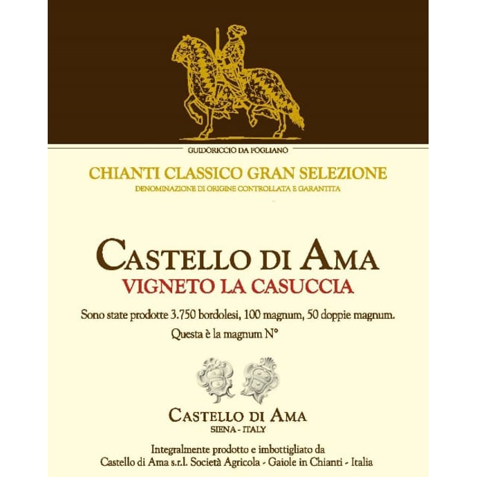 Castello di Ama Chianti Classico Gran Selezione Vigneto La Casuccia 2018