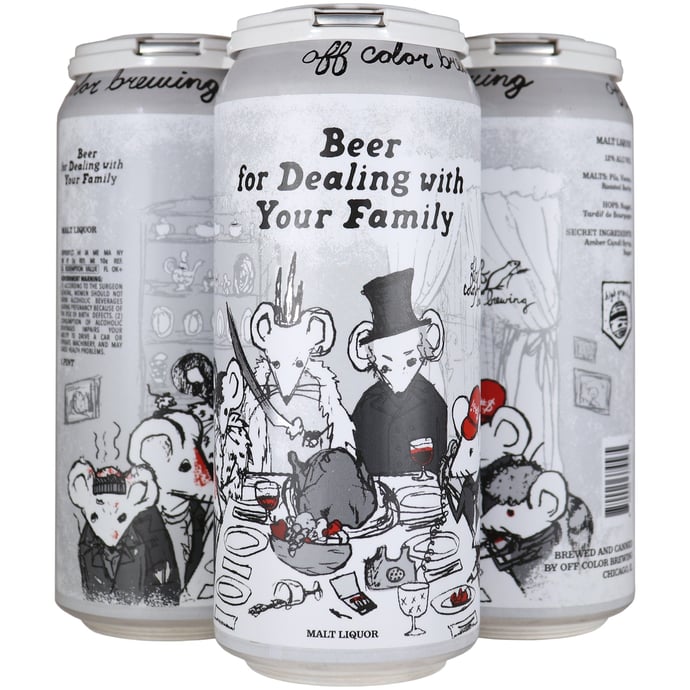 Off Color Beer for Dealing with Your Family