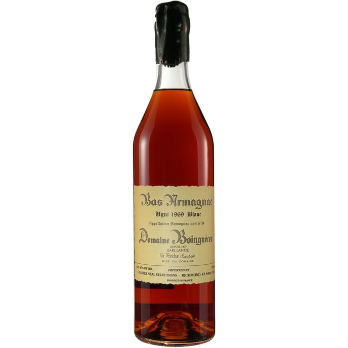 Domaine Boingneres Ugni Blanc Vintage Bas Armagnac 1969