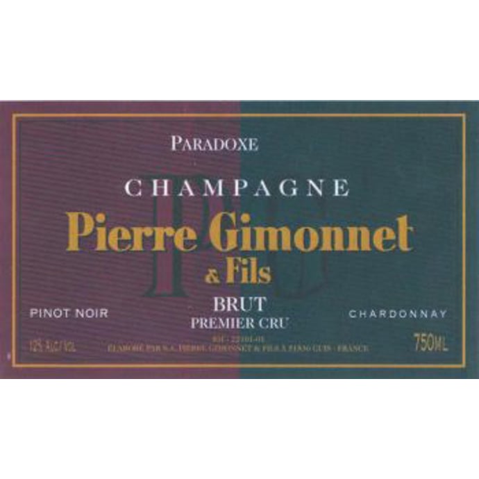 Pierre Gimonnet Cuvee Paradoxe Brut 2015