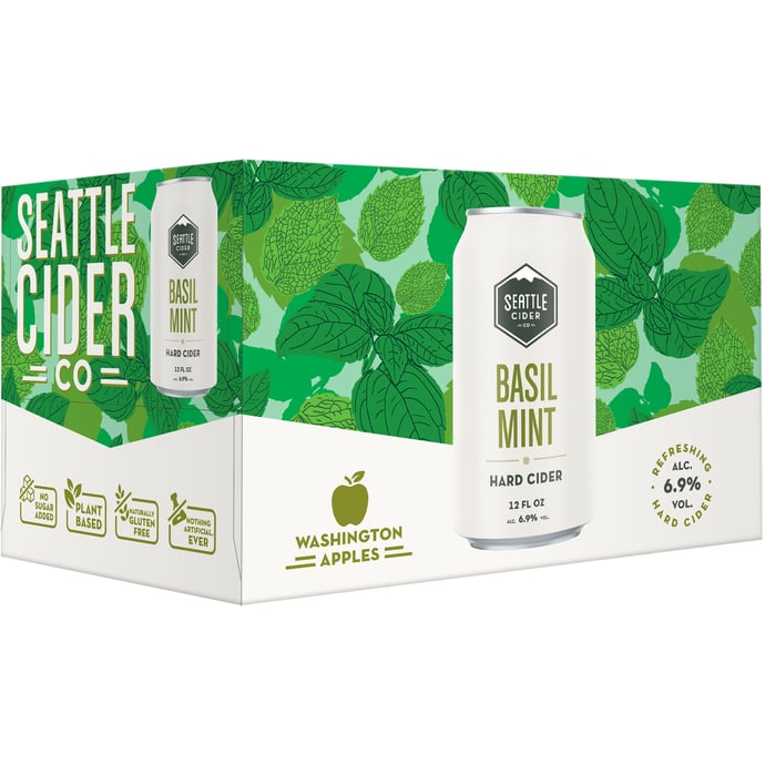 Seattle Cider Basil Mint