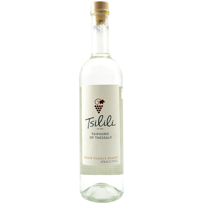 Tsilili Tsipouro of Thessaly Grape Pomace Brandy